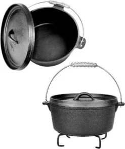 EL Fuego Dutch Oven Set Gietijzer 7-delig -Optimaal Barbecue Winkel 1010x1200 1