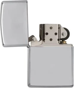 Zippo Lighter Polished Chrome -Optimaal Barbecue Winkel 1016x1200 1