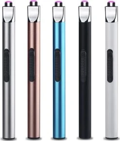 Staza Oplaadbare Lange Elektrische Aansteker - Duurzame Plasma Aansteker - Inclusief Cadeauverpakking - BBQ - Kaarsen -Optimaal Barbecue Winkel 1022x1200