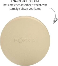 Boska Pizzasteen Deluxe - Voor Oven & BBQ - Knapperige Pizza's - Ø 29.5 Cm - BBQ Accessoires 24 Boska Pizzasteen Deluxe - Voor Oven & BBQ - Knapperige Pizza's - Ø 29.5 Cm - BBQ Accessoires -Optimaal Barbecue Winkel 1048x1200 1