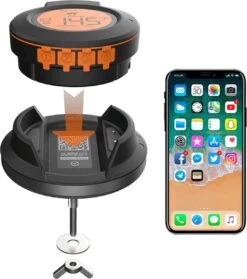 ToGrill - Smart Bluetooth Barbecue Dome Thermometer Met 2 Probes AT-02 | Draadloze Slimme BBQ Vleesthermometer Met App | -Optimaal Barbecue Winkel 1061x1200 1