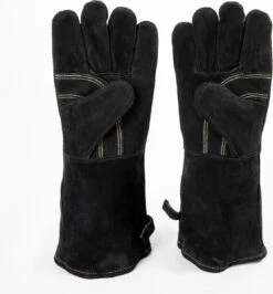 Barbecue Handschoen Zwart - BBQ Ovenwanten – Hittebestendige Handschoenen - Ovenhandschoenen - Grill & Oven Want – Koken Accessoires - Vuurkorf En Openhaard - Barbeque Keukenaccessoires - Koken - Vaderdag Cadeau Vader -Optimaal Barbecue Winkel 1114x1200 2