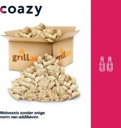 Aanmaakkrullen Voor BBQ Of Kachel | 10kg ECO FSC Gecertificeerd Aanmaakhout Barbecue - Biologisch En Duurzaam Aanmaakwokkels - Houtwol Wokkels - Barbeque Aansteker - Aanmaakblokjes - Accessoires - Ongeveer 800krullen -Optimaal Barbecue Winkel 1132x1200 6