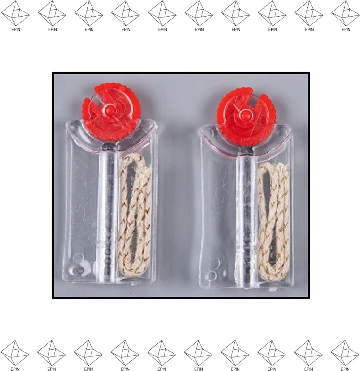 Merkloos EPIN | 2 Stuks | Vuursteen Dispenser | Voor Onder Andere Zippo | 12 Vuursteentjes | 2 Lonten 1 Merkloos EPIN | 2 Stuks | Vuursteen Dispenser | Voor Onder Andere Zippo | 12 Vuursteentjes | 2 Lonten