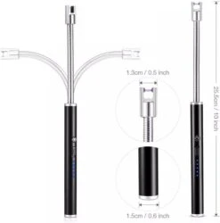 Merkloos BBQ Aansteker Oplaadbaar Met Usb Kabel - Elektrische Keuken Aansteker - Flexibele Aansteker - Zwart -Optimaal Barbecue Winkel 1186x1200 1