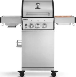Burnhard Gas BBQ FRED JR. Deluxe - 2 Branders - Incl. Keramische Infraroodbrander & Afdekhoes - Deluxe -Optimaal Barbecue Winkel 1192x1200 1