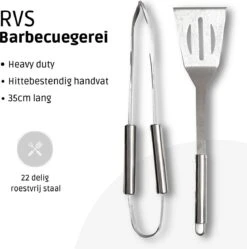 Bbq Accesoires – Bbq Gereedschap – Bbq Set – 22 Delig – RVS -Optimaal Barbecue Winkel 1192x1200 3