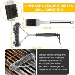 Saveur Royal® 35-delige Barbecue Gereedschapset In Roestvrij Staal - BBQ Grill Set Met Draagtas - Barbecuegerei-sets - Barbecue Accessoires Gereedschap - 35-delig -Optimaal Barbecue Winkel 1198x1200 11