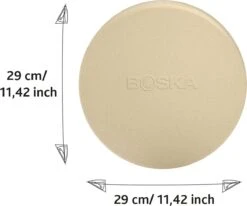 Boska Pizzasteen Deluxe - Voor Oven & BBQ - Knapperige Pizza's - Ø 29.5 Cm - BBQ Accessoires 26 Boska Pizzasteen Deluxe - Voor Oven & BBQ - Knapperige Pizza's - Ø 29.5 Cm - BBQ Accessoires -Optimaal Barbecue Winkel 1200x1003