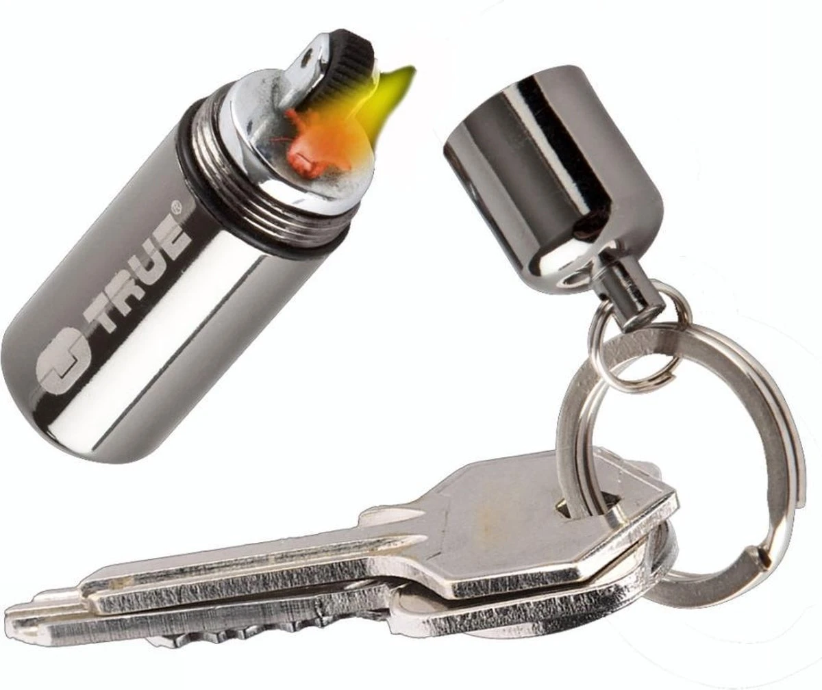 Waterdichte Aansteker Vuurstarter Sleutelhanger- Fire Starter Waterbestendige Lucifers 1 Waterdichte Aansteker Vuurstarter Sleutelhanger- Fire Starter Waterbestendige Lucifers