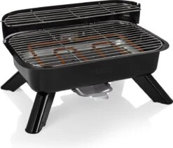 Princess 112252 Hybride Barbecue – Elektrische BBQ - Tafelmodel - 2000W - 44x 29cm - Gebruik Elektrisch Of Met Kolen -Optimaal Barbecue Winkel 1200x1025