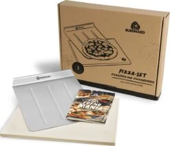 Burnhard Pizzasteen 38 X 30 X 1,5 Cm + Pizzaschep -Optimaal Barbecue Winkel 1200x1032 2