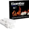 Samba Aanmaakblokjes Wit - Kerosine - 896 Stuks - Omdoos