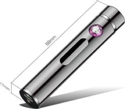 Allkinds Oplaadbare Elektrische Aansteker - USB Plasma Aansteker - Duurzaam - Windbestendig - Zwart -Optimaal Barbecue Winkel 1200x1051 3