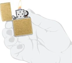 Aansteker Zippo Street Brass 5 Aansteker Zippo Street Brass -Optimaal Barbecue Winkel 1200x1059