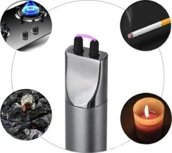 Staza Oplaadbare Lange Elektrische Aansteker - Duurzame Plasma Aansteker - Inclusief Cadeauverpakking - BBQ - Kaarsen -Optimaal Barbecue Winkel 1200x1068 4