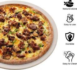 MaxxHome Pizzasteen - BBQ Steen - Pizzasteen Voor De Lekkerste Bereiding Van Een Pizza Op Jouw Barbecue Of In De Oven - Pizza Steen Rond - Medium (33 Cm) 11 MaxxHome Pizzasteen - BBQ Steen - Pizzasteen Voor De Lekkerste Bereiding Van Een Pizza Op Jouw Barbecue Of In De Oven - Pizza Steen Rond - Medium (33 Cm) -Optimaal Barbecue Winkel 1200x1084 4