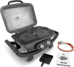Burnhard Draagbare 2-Branders Gasbarbecue - Afdekhoes - BBQ Wayne -Optimaal Barbecue Winkel 1200x1099 1