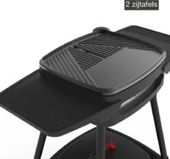 Barbecook Alexia - Elektrische Bbq - Afneembare Grill - Zijtafels - Wielen - 84x55x97cm -Optimaal Barbecue Winkel 1200x1121