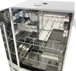 Kynast Exklusiv - Rookoven - Met 3 Etages - Metaal - Grijs 5 Kynast Exklusiv - Rookoven - Met 3 Etages - Metaal - Grijs -Optimaal Barbecue Winkel 1200x1129