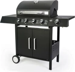 El Fuego San Angelo 4.1 Gasbarbecue - 5 Branders - Zwart -Optimaal Barbecue Winkel 1200x1143