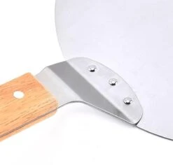 Luxe Pizzaschep Voor Verse Pizza - Extra Groot - RVS 30CM - Grote Pizza Schep Voor Oven Of BBQ Barbecue - Hout Handvat - Pizzaspatel Voor Zelfgemaakte Ovenpizza -Optimaal Barbecue Winkel 1200x1148 1