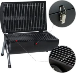 MaxxGarden BBQ - Houtskool Barbecue - Smoker Barbecue - Grilloppervlak (LxB) 38 X 52 Cm - Met Dubbel Grill Vlak - Zwart 12 MaxxGarden BBQ - Houtskool Barbecue - Smoker Barbecue - Grilloppervlak (LxB) 38 X 52 Cm - Met Dubbel Grill Vlak - Zwart -Optimaal Barbecue Winkel 1200x1148