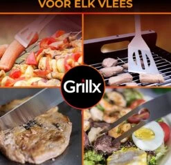 GrillX Barbecue Gereedschap Set - 19-delig - Inclusief Luxe Draagtas - BBQ Accesoires - Gereedschapset 14 GrillX Barbecue Gereedschap Set - 19-delig - Inclusief Luxe Draagtas - BBQ Accesoires - Gereedschapset -Optimaal Barbecue Winkel 1200x1161 1