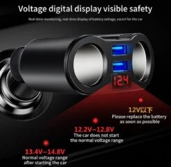 Auto Sigarettenaansteker Splitter - USB Ingang Auto - 2 Sigaretten Aansluitingen - Autolader 9 Auto Sigarettenaansteker Splitter - USB Ingang Auto - 2 Sigaretten Aansluitingen - Autolader -Optimaal Barbecue Winkel 1200x1171