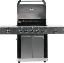 Gasbarbecue En Grill - 5 + 1 Branders + 1 Infrarood Zijbrander - Buitenkeuken - Edelstaal BBQ -Optimaal Barbecue Winkel 1200x1182 2