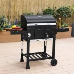 Alice's Garden Houtskool BBQ Bernard - Smoker - Verstelbare Houtskoolbak - Zwart 15 Alice's Garden Houtskool BBQ Bernard - Smoker - Verstelbare Houtskoolbak - Zwart -Optimaal Barbecue Winkel 1200x1200 103