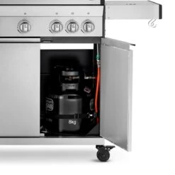 Burnhard Gas BBQ Big FRED Deluxe - 4 Branders - Incl. Keramische Infraroodbrander & Afdekhoes - Deluxe 25 Burnhard Gas BBQ Big FRED Deluxe - 4 Branders - Incl. Keramische Infraroodbrander & Afdekhoes - Deluxe -Optimaal Barbecue Winkel 1200x1200 163