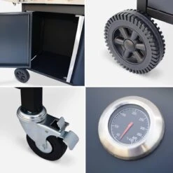 Alice's Garden Gas BBQ Bazin 4 - 5 Branders - Antraciet - Grilloppervlak 64,6x39,3cm 6 Alice's Garden Gas BBQ Bazin 4 - 5 Branders - Antraciet - Grilloppervlak 64,6x39,3cm -Optimaal Barbecue Winkel 1200x1200 185