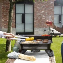 Princess 112252 Hybride Barbecue – Elektrische BBQ - Tafelmodel - 2000W - 44x 29cm - Gebruik Elektrisch Of Met Kolen -Optimaal Barbecue Winkel 1200x1200 193