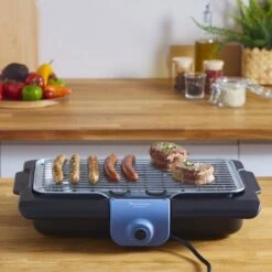 Moulinex BG134812 Barbecue Tafelblad Electrisch 2100W Zwart, Blauw, Zilver Barbecue -Optimaal Barbecue Winkel 1200x1200 204