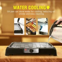 Aigostar Lava 30LDQ - Elektrische Grill - BBQ - Tafel Barbecue - Grilloppervlakte 41 X 24 Cm - 2000 Watt -Optimaal Barbecue Winkel 1200x1200 240