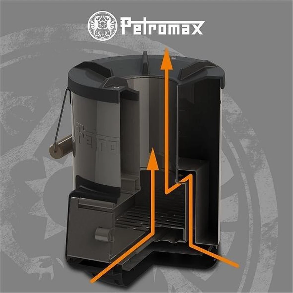 Petromax Rocket Stove Rf33 - Kooktoestel Op Houtvuur 2 Petromax Rocket Stove Rf33 - Kooktoestel Op Houtvuur - Afbeelding 2