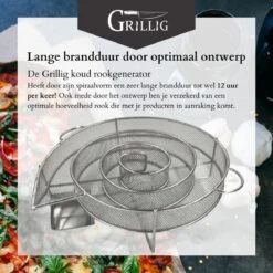 Grillig - Koud Rookgenerator - Cold Smoke Generator - Voor Het Koud Roken Van Vlees - Vis - Kaas - Noten -Optimaal Barbecue Winkel 1200x1200 265