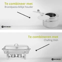 Hendi Brandpasta Voor Chafing Dish - Brandgel 200g - ( 6 Stuks ) -Optimaal Barbecue Winkel 1200x1200 279
