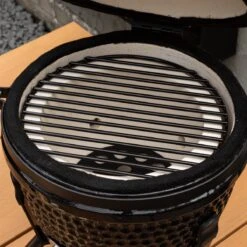 BluMill Kamado BBQ Egg - Kamado 13 Inch - Incl. Vlees Thermometer - Houtskoolbarbecues - Zwart - Ø 27cm -Optimaal Barbecue Winkel 1200x1200 30