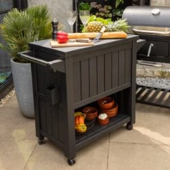 BluMill BBQ Tafel - Inclusief Koelvak 80 Liter - Op Wieltjes - Met Flessenopener - 102 X 46 X 86,5 Cm -Optimaal Barbecue Winkel 1200x1200 353