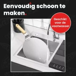GrillX Pizzaschep Met Pizzasnijder - 30cm - In Luxe Doos - Pizzaspatel Voor BBQ & Oven - BBQ Accesoires Gereedschap -Optimaal Barbecue Winkel 1200x1200 381