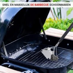 BBQ Borstel Staal RVS Reinigingsborstel Barbecue Grill Accessoires -Optimaal Barbecue Winkel 1200x1200 448
