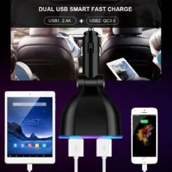 Auto Sigarettenaansteker Splitter - Losse Oplader - USB 2.0 A/USB 3.0 A 2 Poorten - Zwart - Snellader - Splitter - Auto Lader USB 19 Auto Sigarettenaansteker Splitter - Losse Oplader - USB 2.0 A/USB 3.0 A 2 Poorten - Zwart - Snellader - Splitter - Auto Lader USB -Optimaal Barbecue Winkel 1200x1200 455