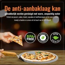 Inpro Pizzaschep RVS - Rond - Voor BBQ En Oven - Pizzaspatel - Taartschep - Houten Handvat - BBQ Gereedschap - Keukengerei - 30 Cm Diameter - Spatel 14 Inpro Pizzaschep RVS - Rond - Voor BBQ En Oven - Pizzaspatel - Taartschep - Houten Handvat - BBQ Gereedschap - Keukengerei - 30 Cm Diameter - Spatel -Optimaal Barbecue Winkel 1200x1200 468