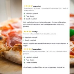 Nowad Pizzaschep RVS Rond - 30,5 Cm - PVC Handvat 14 Nowad Pizzaschep RVS Rond - 30,5 Cm - PVC Handvat -Optimaal Barbecue Winkel 1200x1200 557