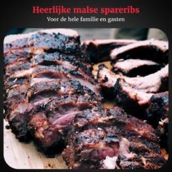GrillX Sparerib Rek BBQ - Rib Rack Houder - Barbecue Spareribs Rek - BBQ Accesoires -Optimaal Barbecue Winkel 1200x1200 567
