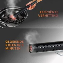 Master Knives BBQ Aansteker Electrisch - BBQ Accesoires - Zwarte BBQ Starter - Looftlighter -Optimaal Barbecue Winkel 1200x1200 574
