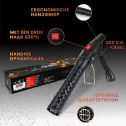 Master Knives BBQ Aansteker Electrisch - BBQ Accesoires - Zwarte BBQ Starter - Looftlighter -Optimaal Barbecue Winkel 1200x1200 578