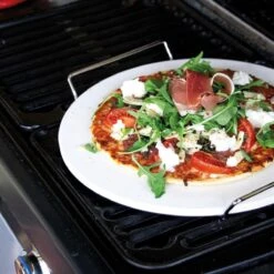 Pizzasteen BBQ & Oven | Pizzaplaat Voor De Lekkerste Bereiding Van Een Pizza Op Jouw Barbecue Of In De Oven | Pizza Stone Rond | Medium (33 Cm) -Optimaal Barbecue Winkel 1200x1200 595
